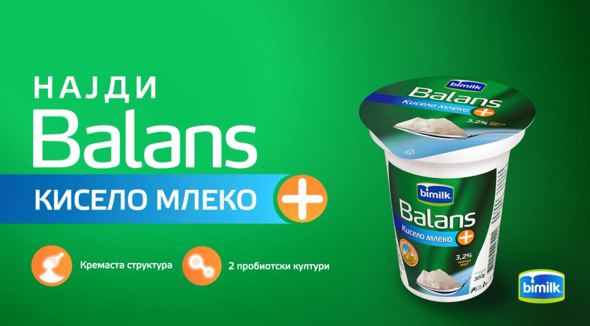 Balans+ kiselo mleko